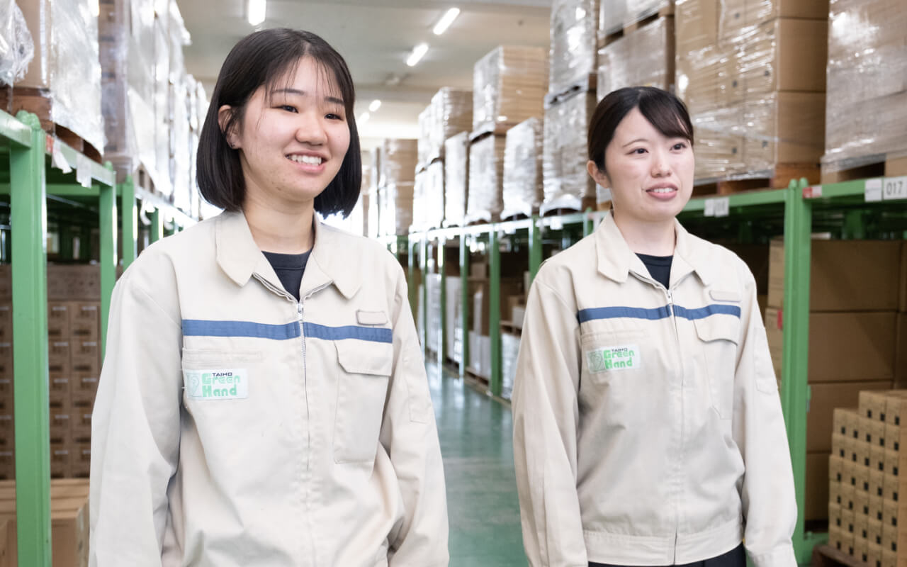 インタビューの様子