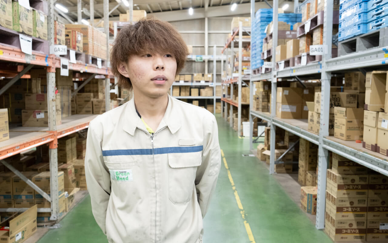 インタビューの様子